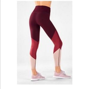 Color block fabletics leggings